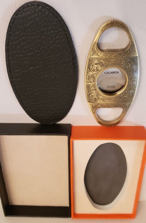 CIGAR CUTTER STRAIGHT GOLD BRC0160 - Image 2