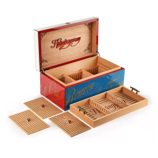TABLE HUMIDOR THE OX SOCIETY HEMINGWAY - Image 4