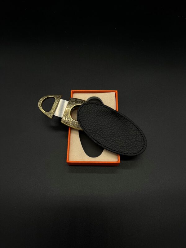 CIGAR CUTTER STRAIGHT GOLD BRC0160