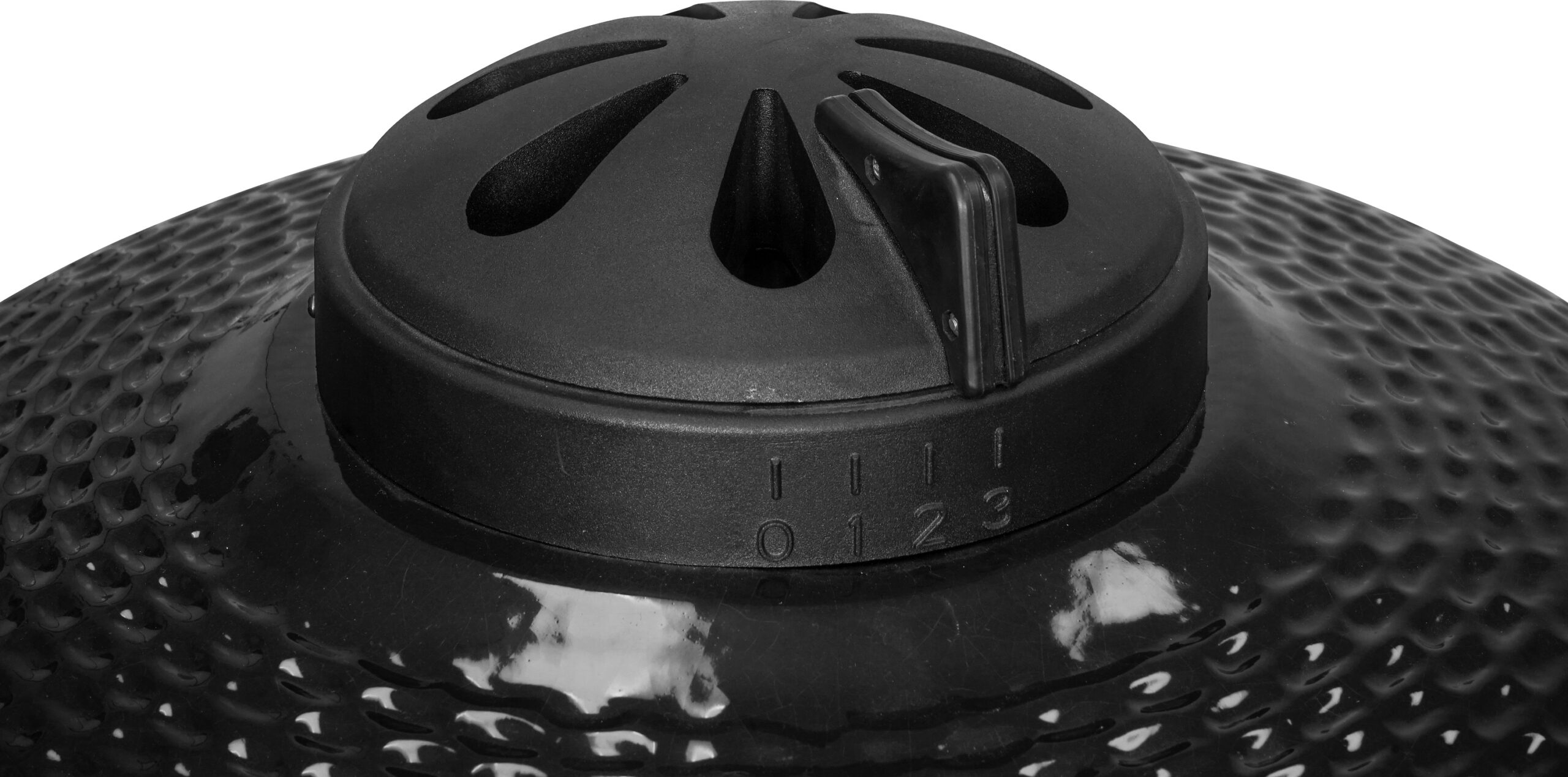 Outdoor Ceramic Grill Kamado 24'' Black with sides cart - Image 9