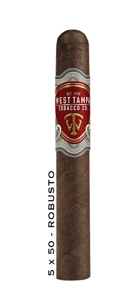 WEST TAMPA RED ROBUSTO 5X50  20/BOX - Image 2